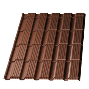w2zxsiea29hwebzxkz1xe8k1oot24s23.jpg Металлочерепица Каскад RAL8004 Терракотовый 0,50мм Стальной Бархат